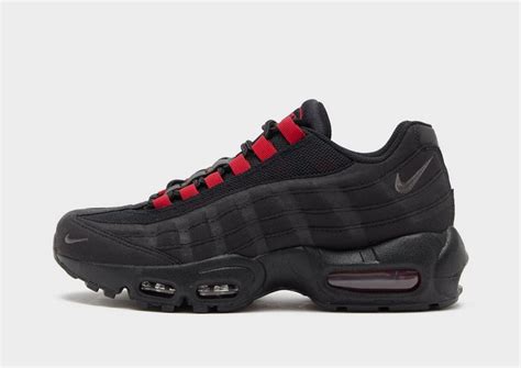 nike 95 junior rood zwart|Nike Air Max 95 Juniors Black/Grey/Red .